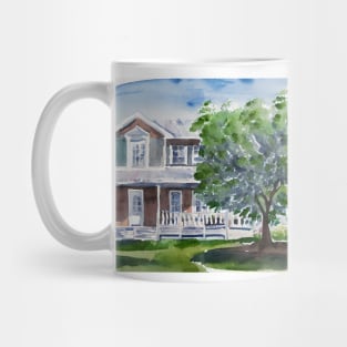 Farmhouse Watercolor Mug